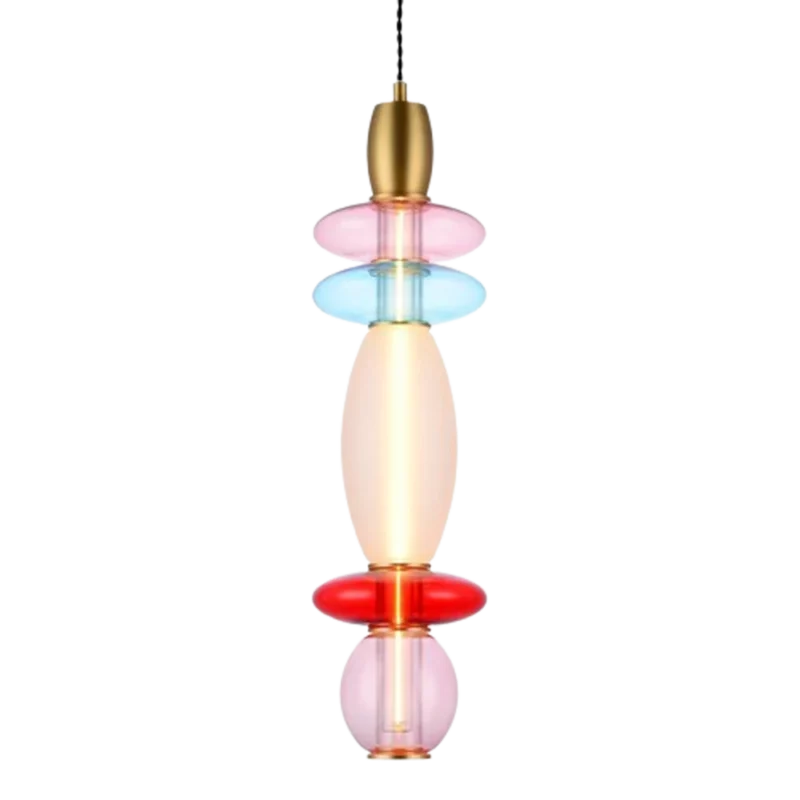 Léonor Suspension Verticale Rose – Image 2