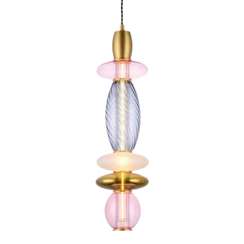 Léonor Suspension Verticale Fumée – Image 2