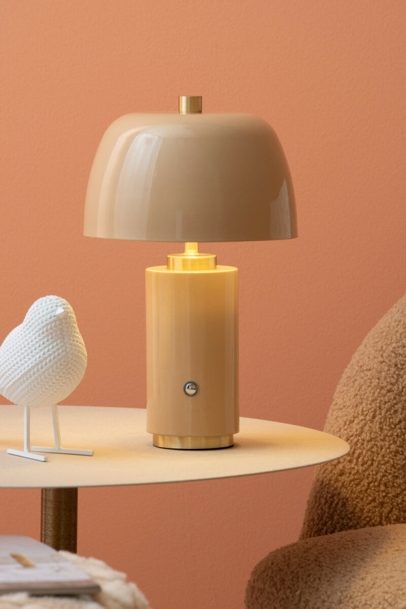Lampe de table Freya LED soft brown