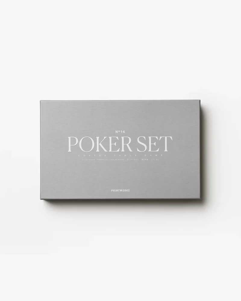 Jeu de plateau POKER SET