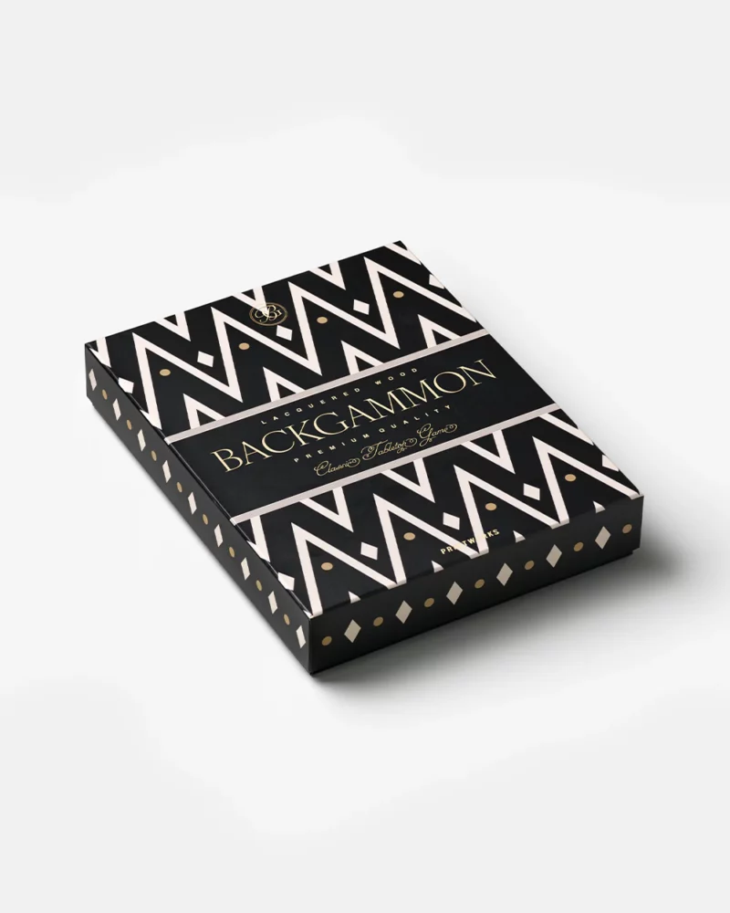 Jeu de plateau BACKGAMMON Black – Image 2