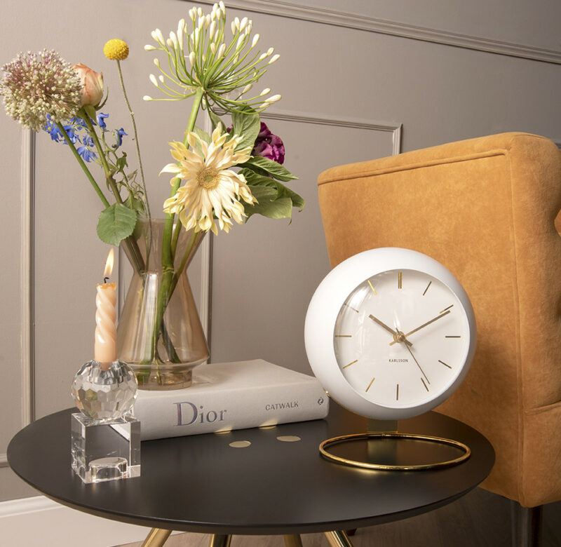 Horloge de table Globe