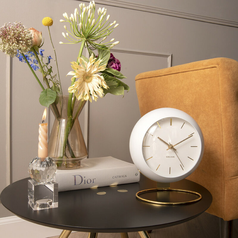 Horloge de table Globe